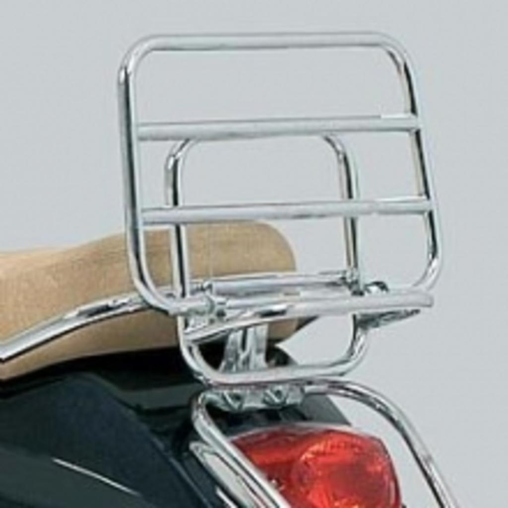 Achterklapdrager Chroom | Vespa LX / S