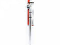 Simson zadelpen atb zilver 25.4