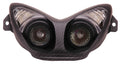 KOPLAMPUNIT AEROX HALOGEEN-LED CARBON
