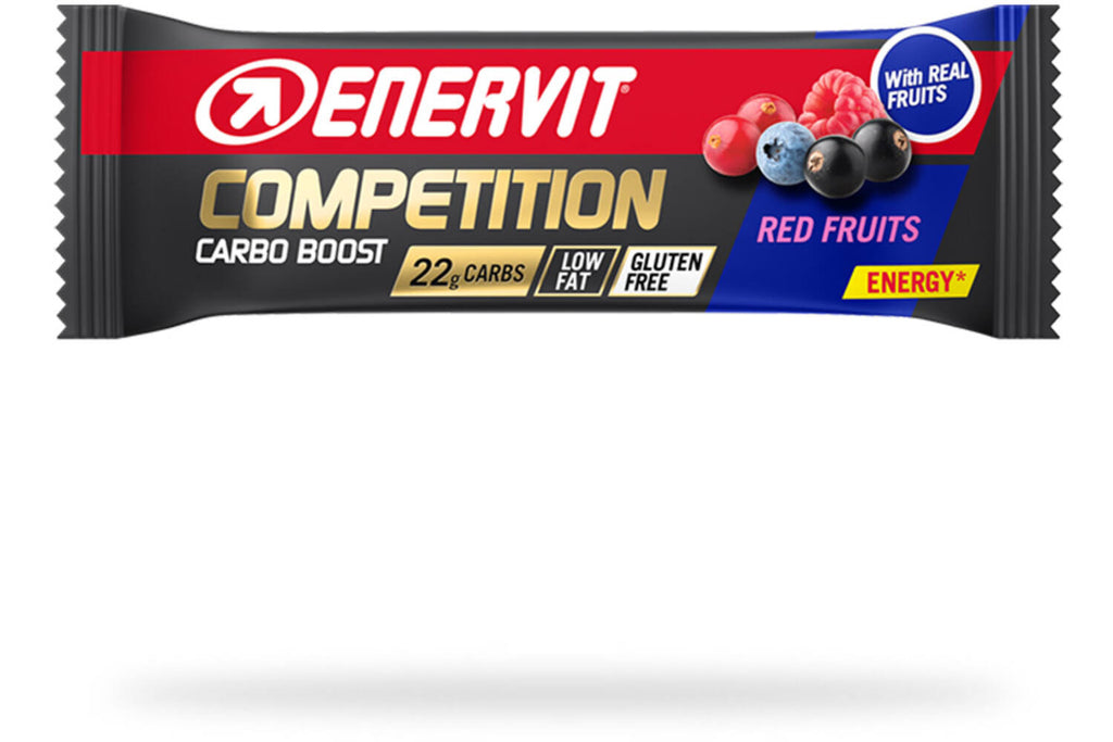 Enervit - competition energy bar rood fruit 12x30gr tht juni 2023