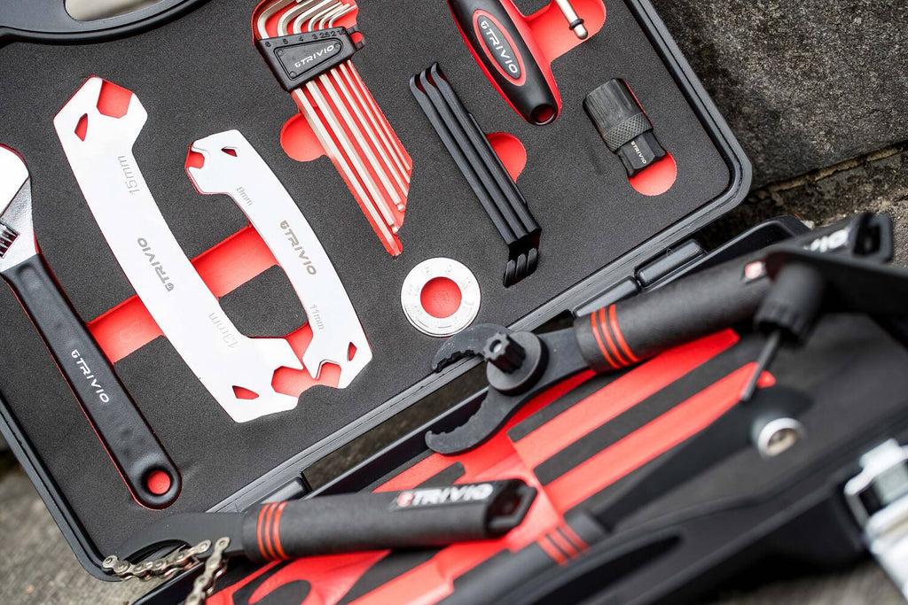 Trivio - pro gereedschapskoffer toolbox 14-delig