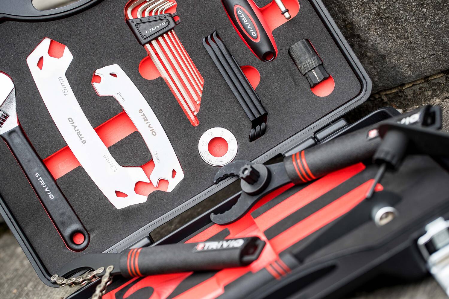Trivio - pro gereedschapskoffer toolbox 14-delig