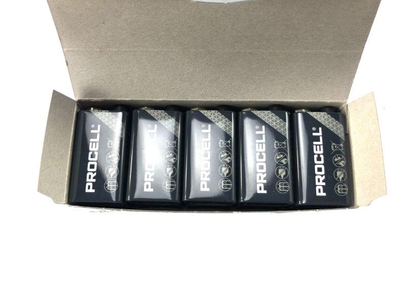 Batterij Duracell 9v blokje mn1604