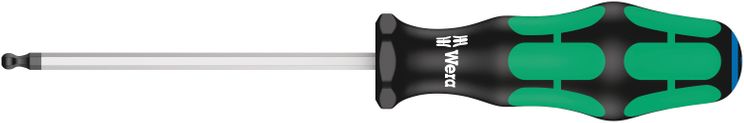 Wera 352 zeskant kogelkop schroevendraaier, 4.0 x 100 mm - 1 stuk(s) - 05022810001
