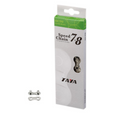 Taya ketting octo 1 2x3 32x116, 7-8 speed, zwart zilver