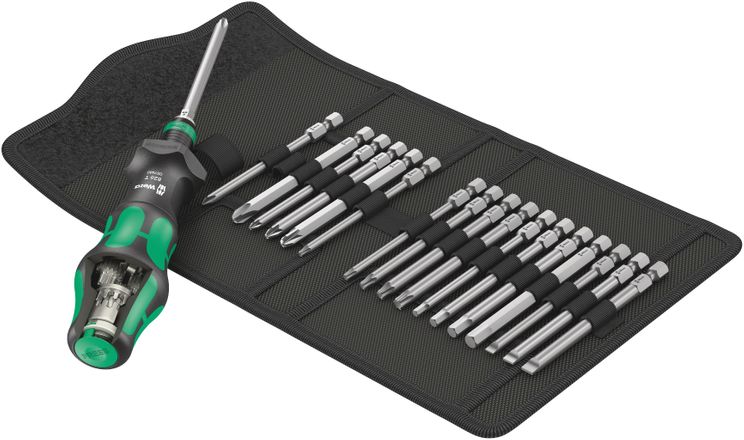 Wera kraftform | kompakt turbo 1 | 18-delig - 05057482001
