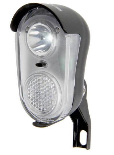 Smart Voorlicht batterij 15 lux led zwart