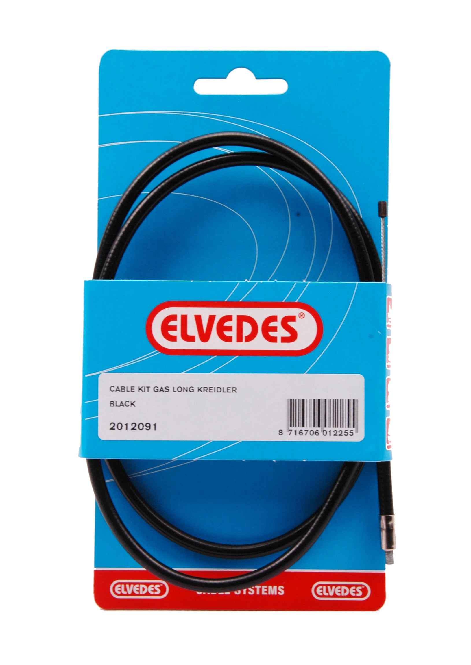 Gaskabel Elvedes Kort | Kreidler