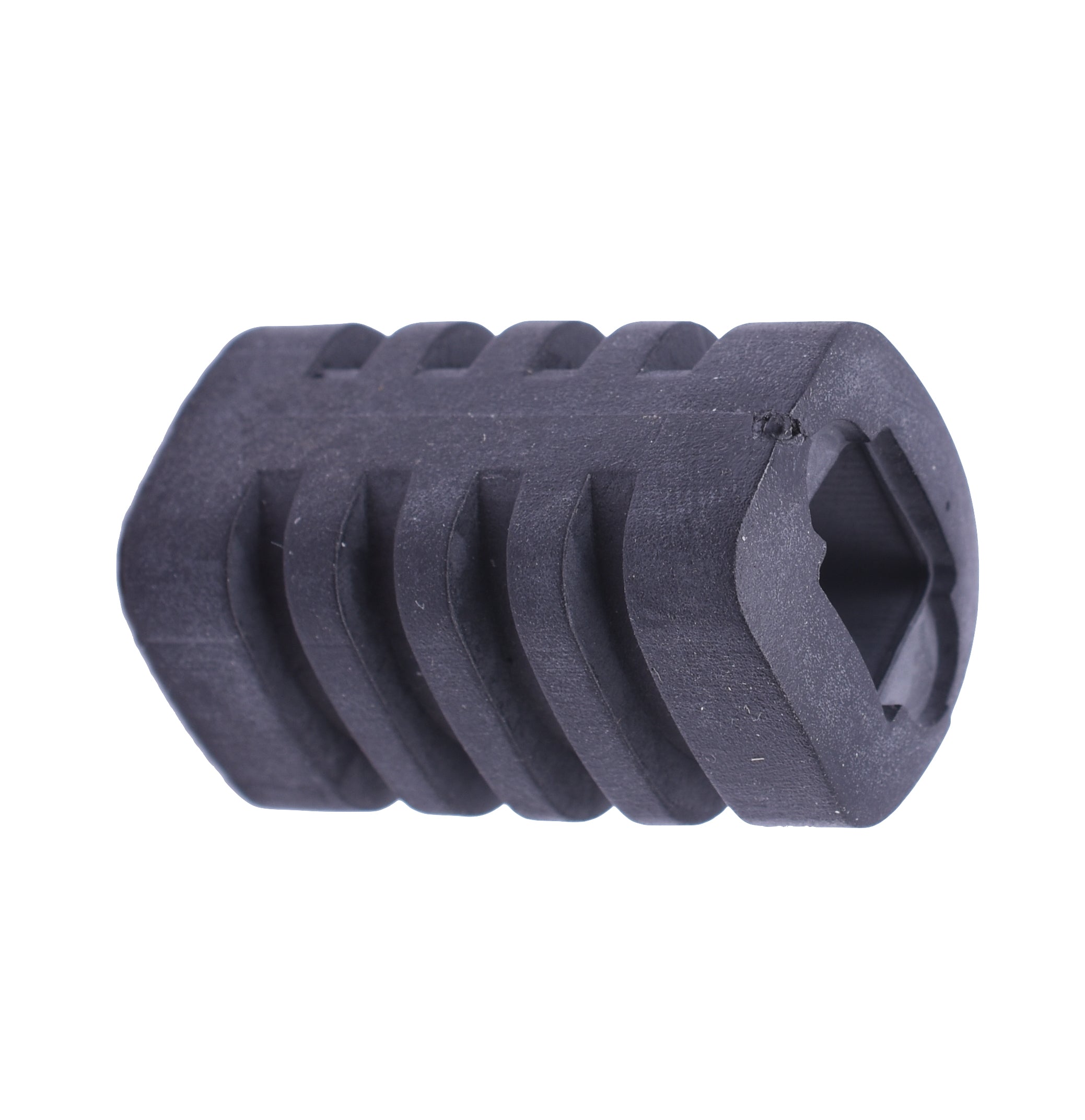 Schakelpedaalrubber Zwart 35x35mm Vierkant