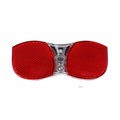 FALKX LED acterlicht. montage 50 80mm. incl batterijen (hangverpakking).