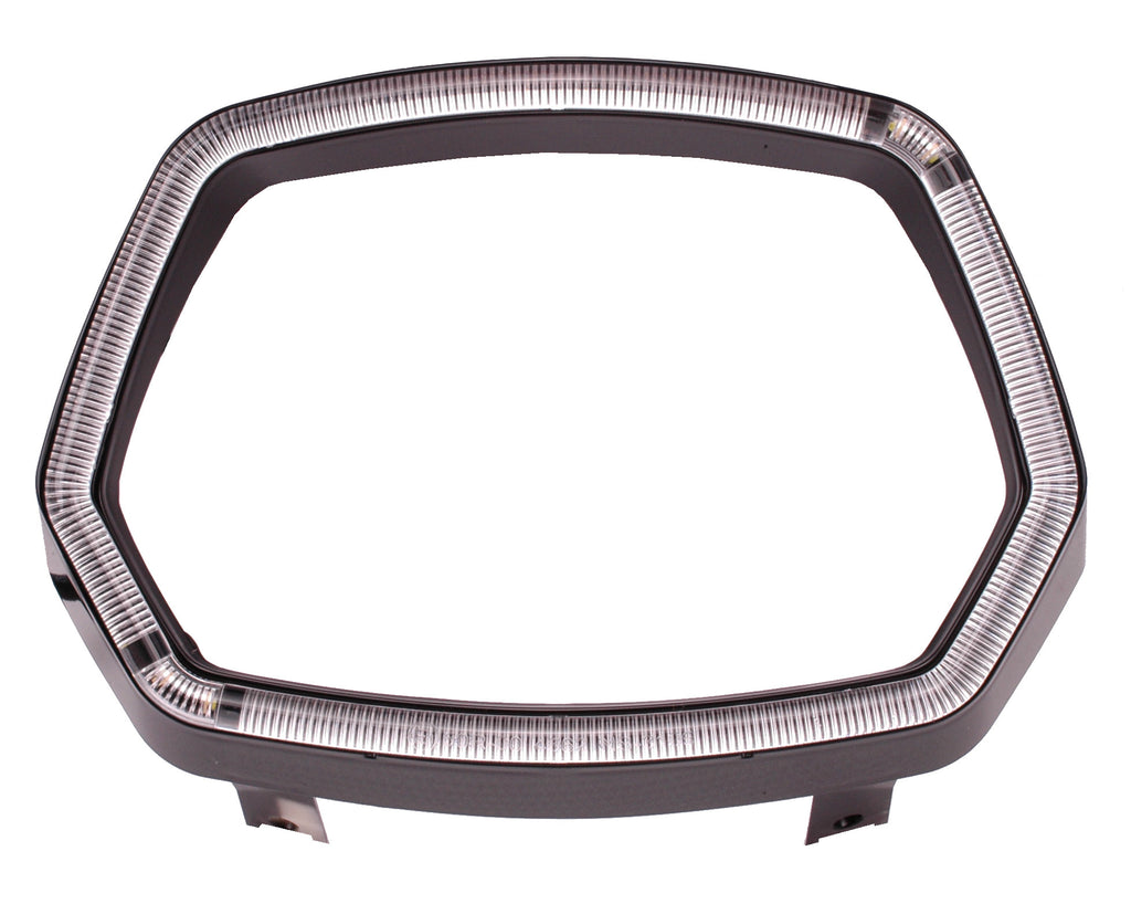 Koplamprand LED THNDR Glans Zwart | Vespa Sprint