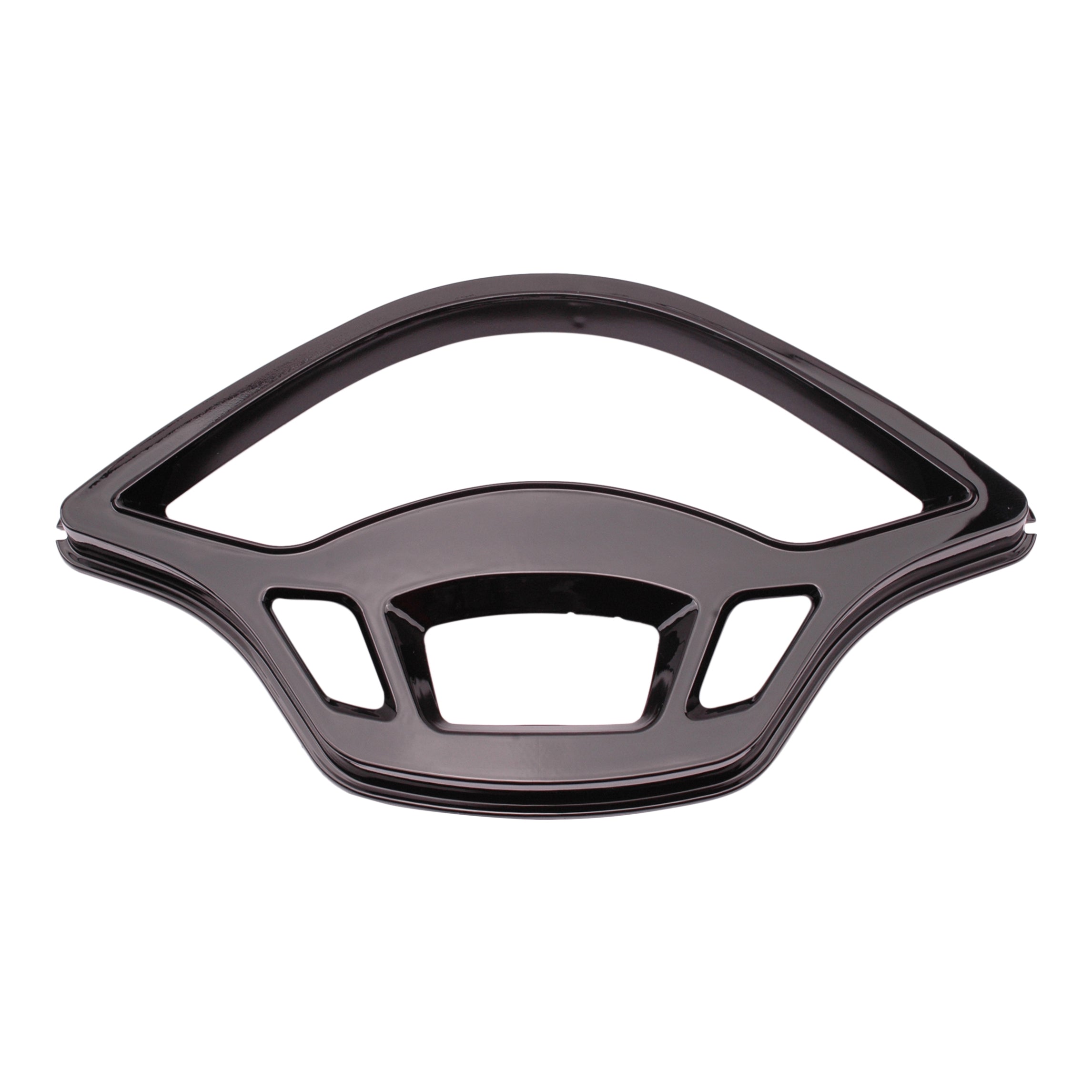Cockpit Frame THNDR Glans Zwart | Vespa Sprint