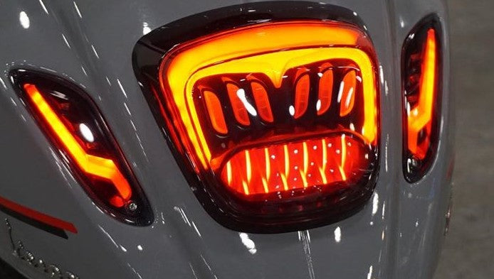 RAW-set Achter LED Level10 Smoke | Vespa Sprint / Primavera