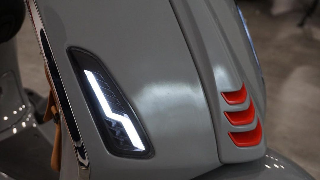 RAW-set Voor LED Level10 Smoke | Vespa Sprint / Primavera