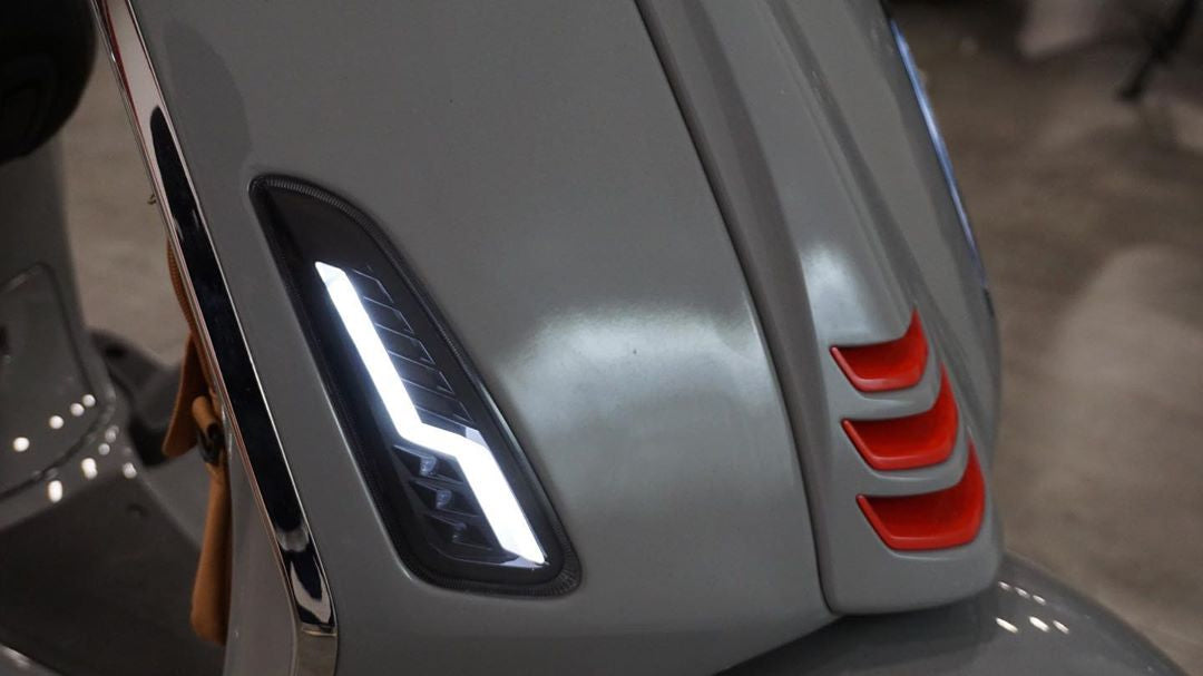 RAW-set Voor LED Level10 Smoke | Vespa Sprint / Primavera