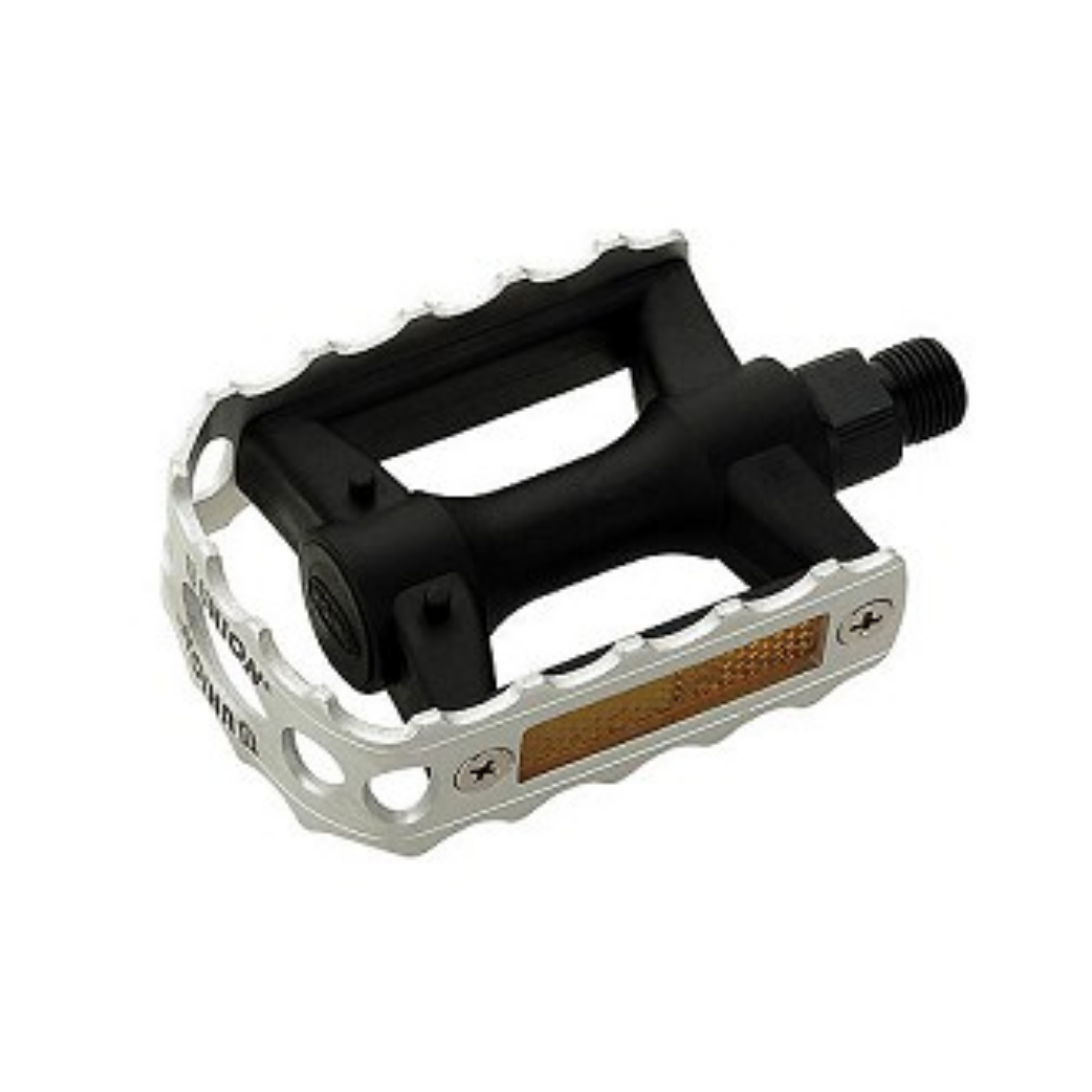 Union Pedalen SP-940A zwart aluminium huis, 9/16". 9hangverpakking)