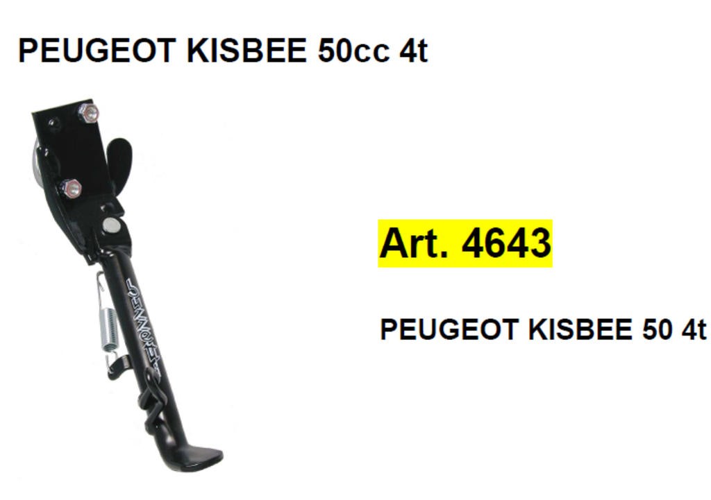 ZIJSTANDAARD BUZ. 4643 PEUGEOT KISBEE