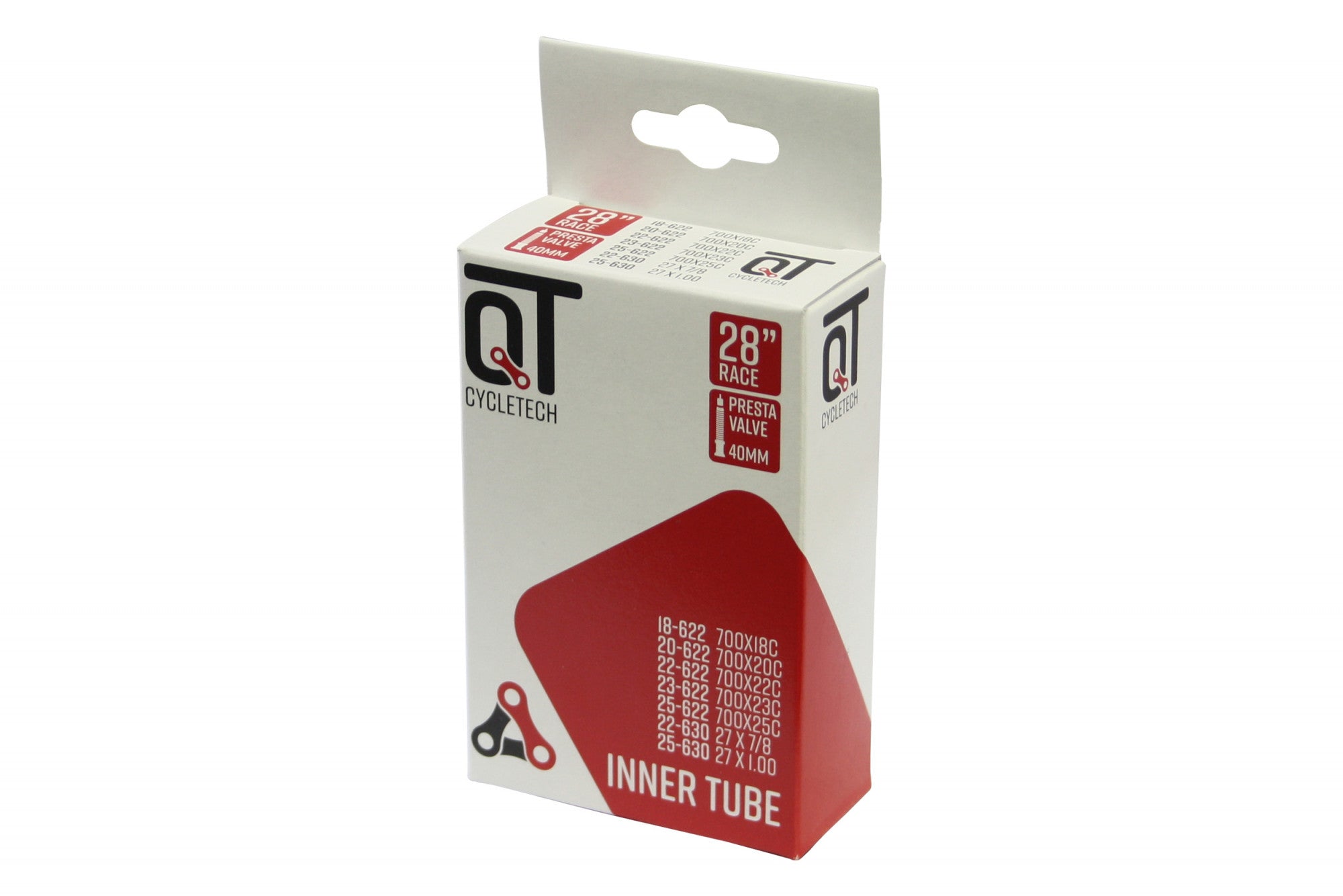 Qtcycletech Qt binnenband sv15 28 inch race 18/25-622 sv 40 mm 2217391