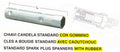 BOUGIESLEUTEL BUZ.4824 80X16MM RUBBER