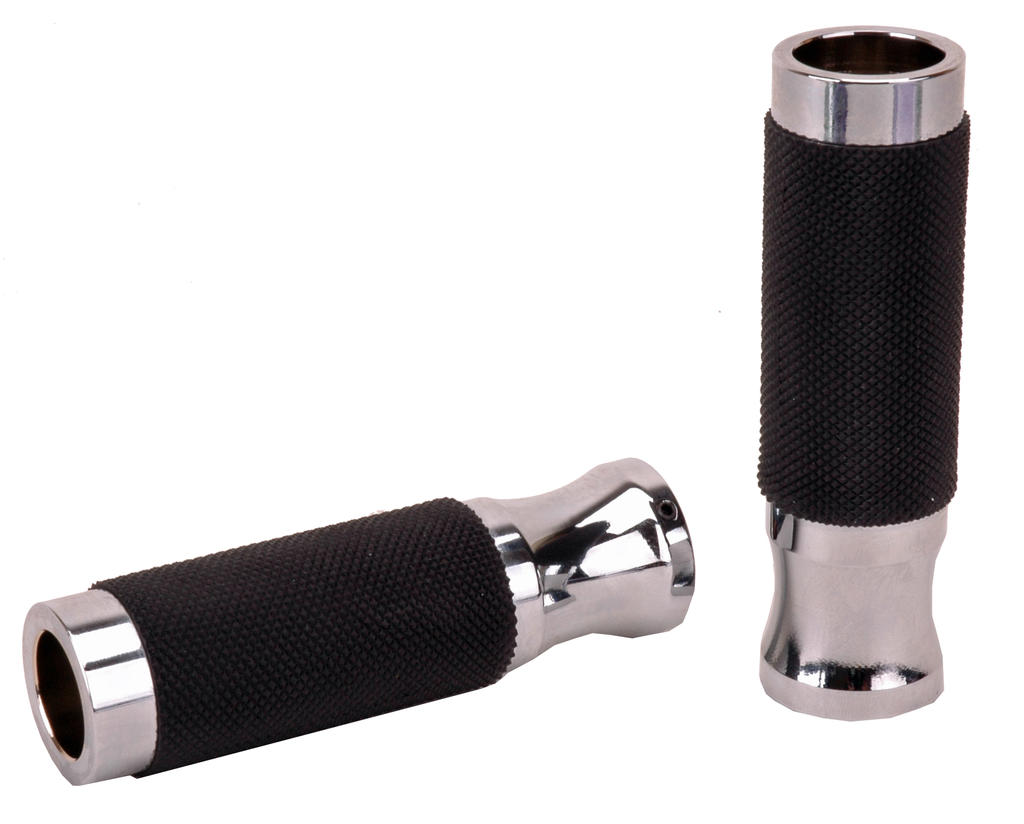 HANDVAT CUSTOM ZWART-CHROOM