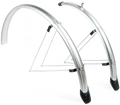 Eurofender spatbordenset sporty 26 inch 58 mm zilver