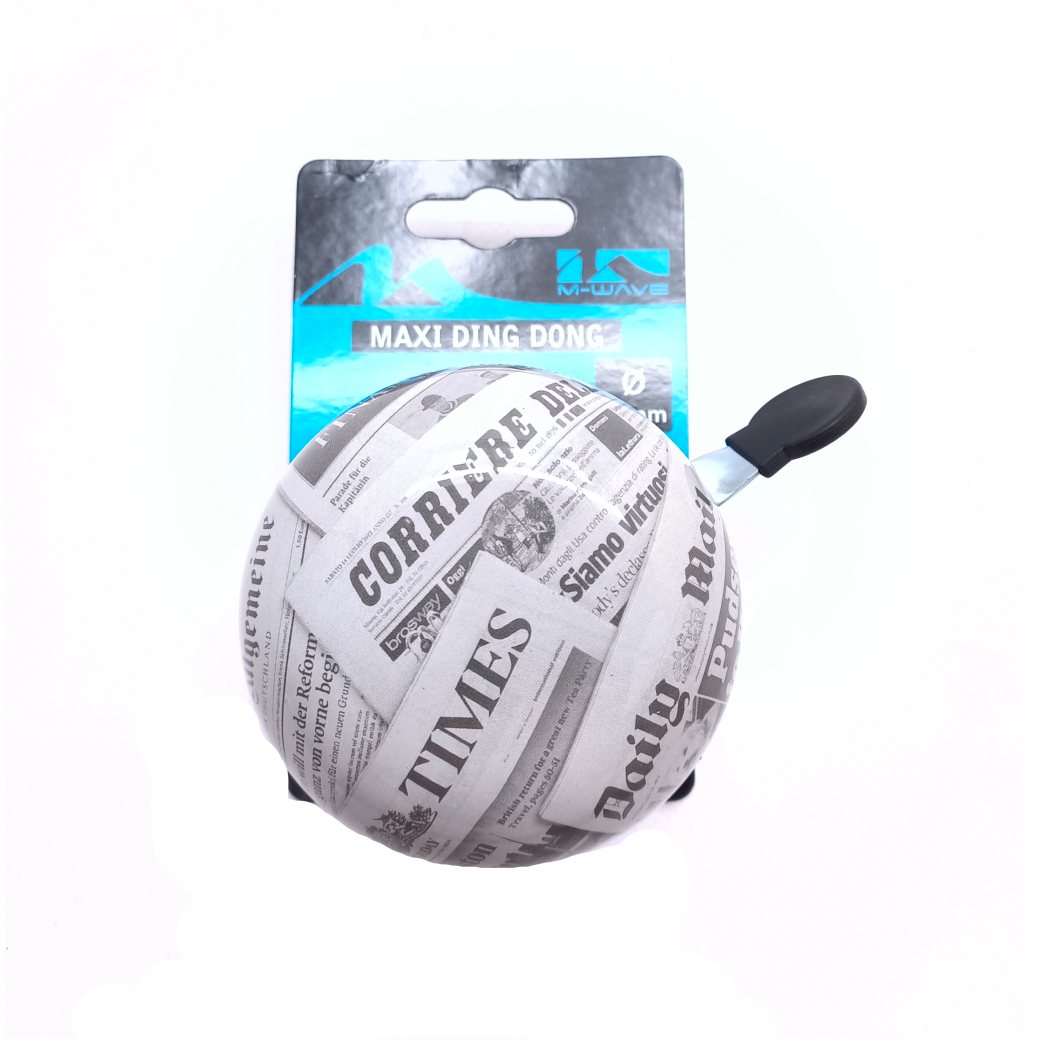 Bel ding-dong 80mm Krant (hangverpakking)