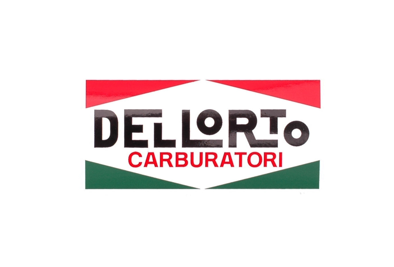 STICKER DELLORTO MIDDEL 100x50mm