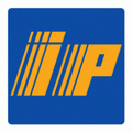 STICKER IP BLAUW-GEEL