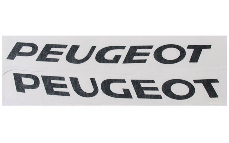 Diverse STICKERSET XTREME PEUGEOT WOORD ZWART