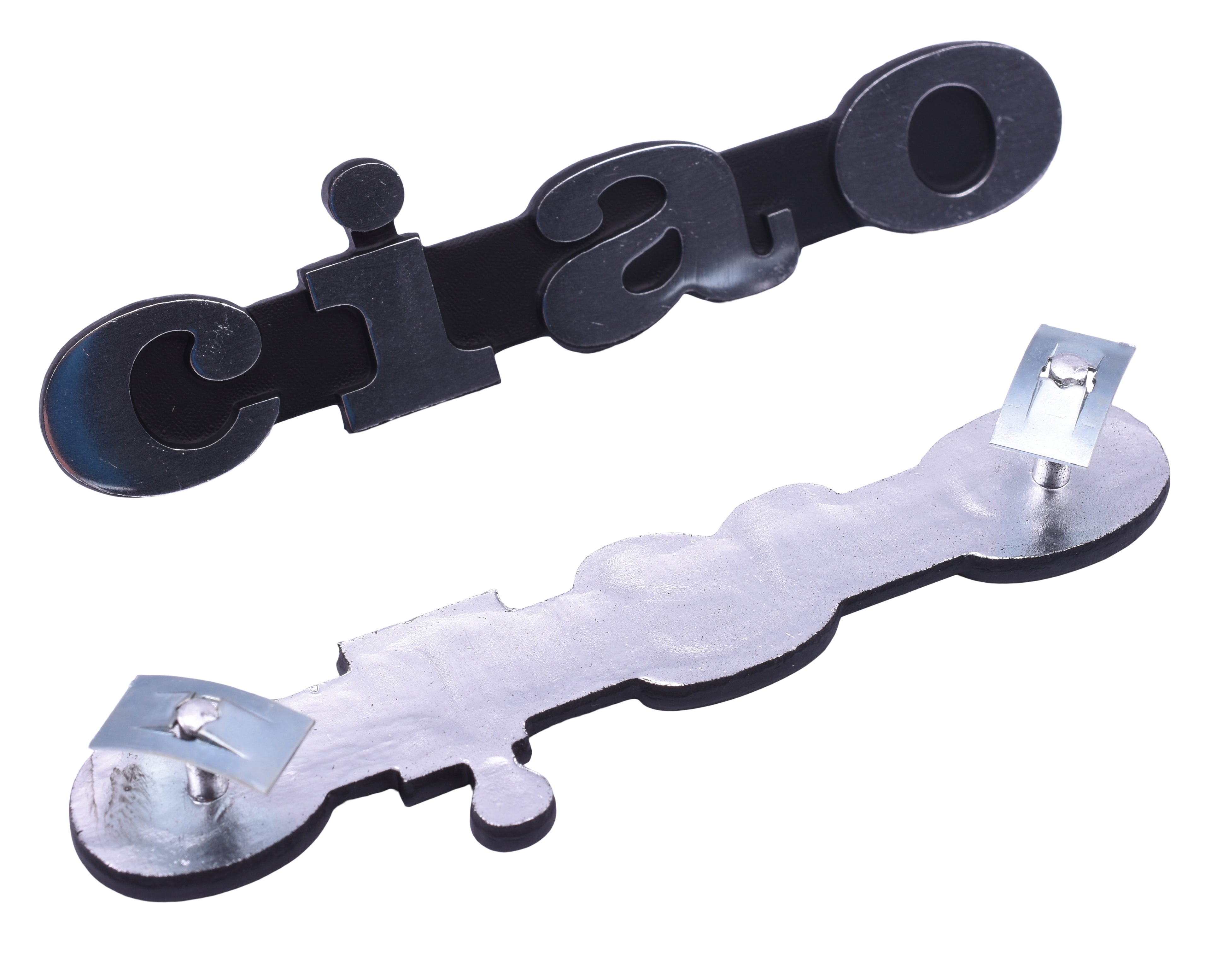 Embleem PVC Mat Grijs | Vespa Ciao