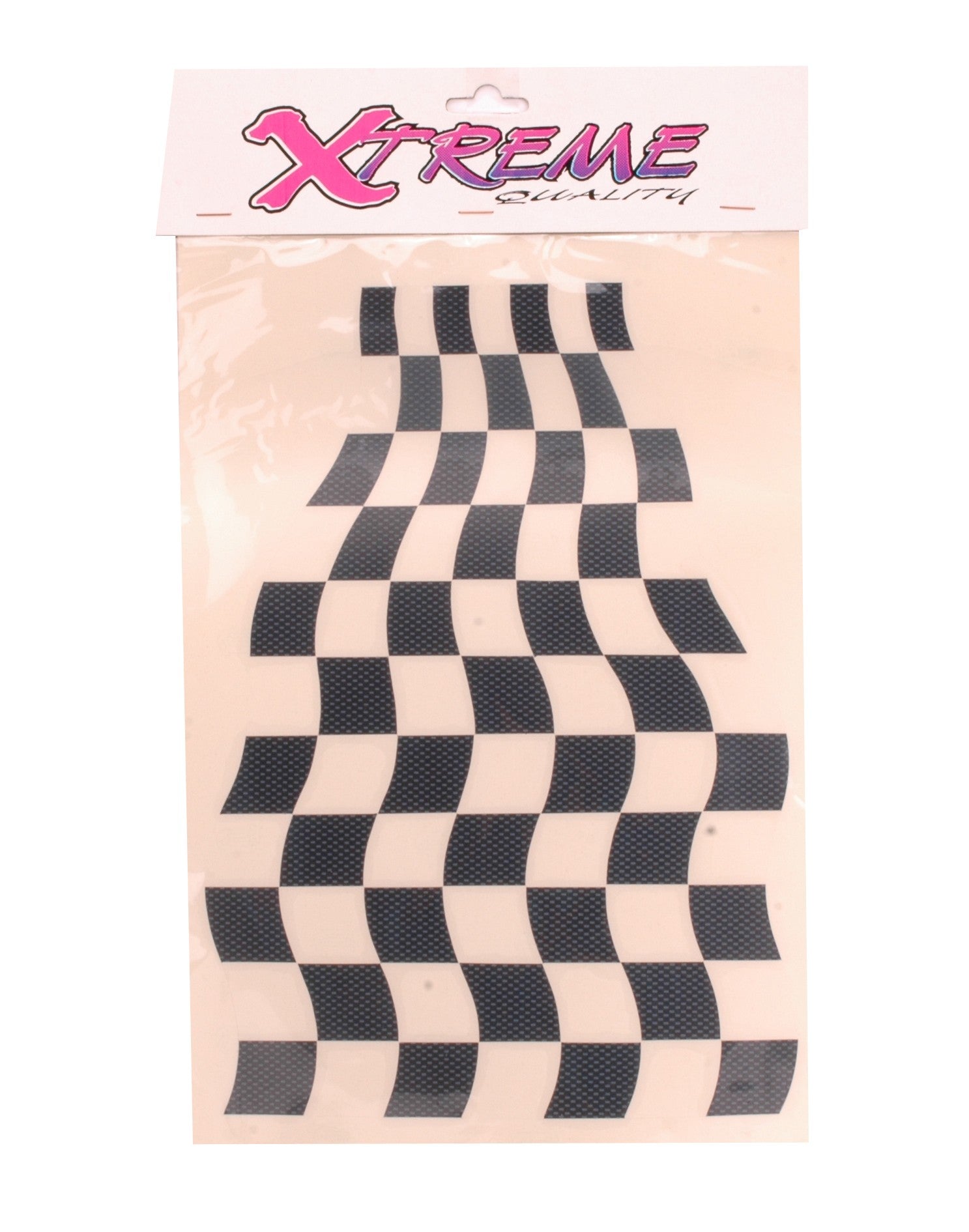 STICKERVLAG WAVE CARBON