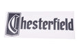 98.072239 STICKER CHESTERFIELD 15CM ZWART