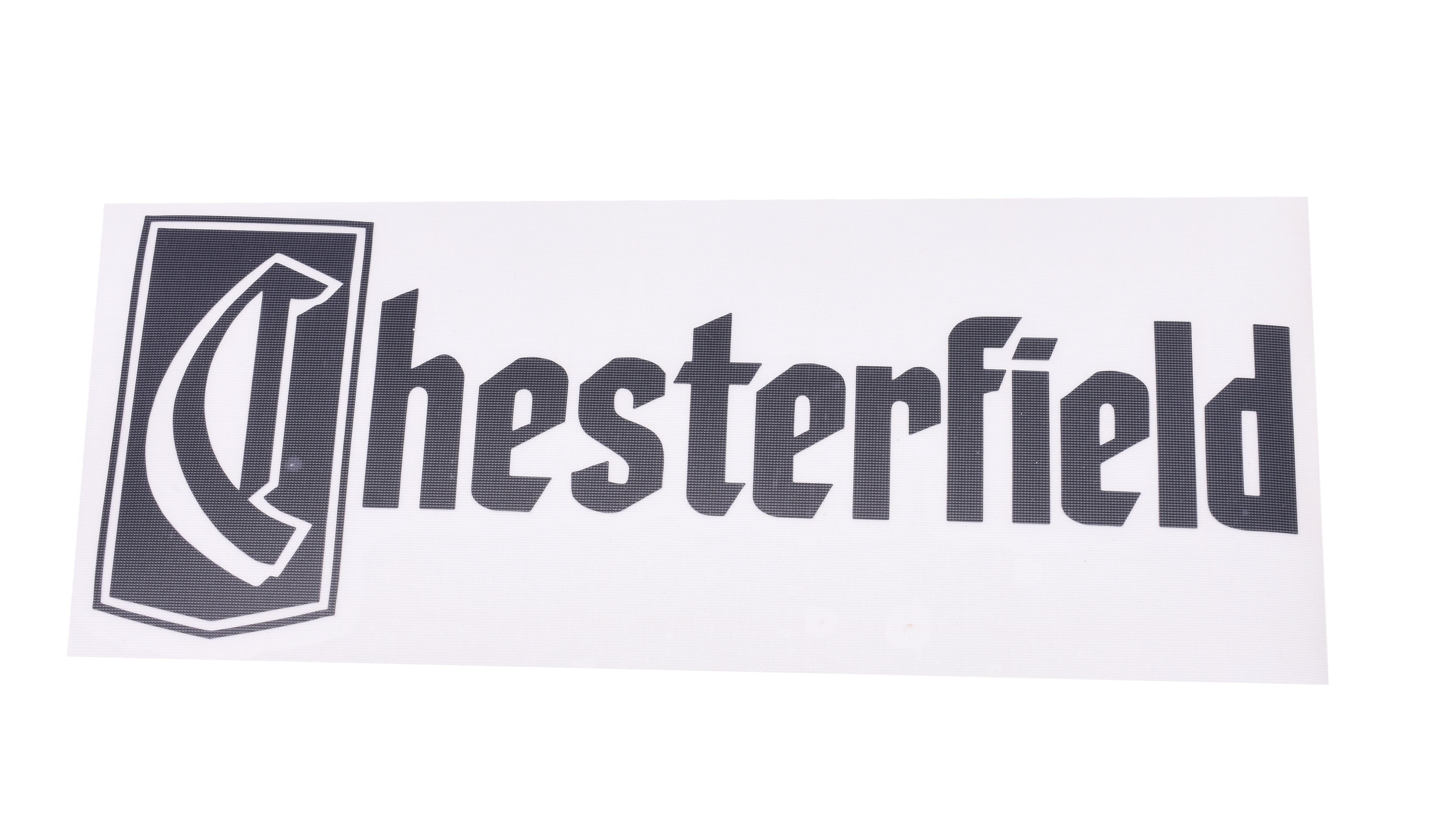 98.072239 STICKER CHESTERFIELD 15CM ZWART