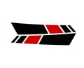 Stickerset CVS Zwart / Rood | Piaggio Zip