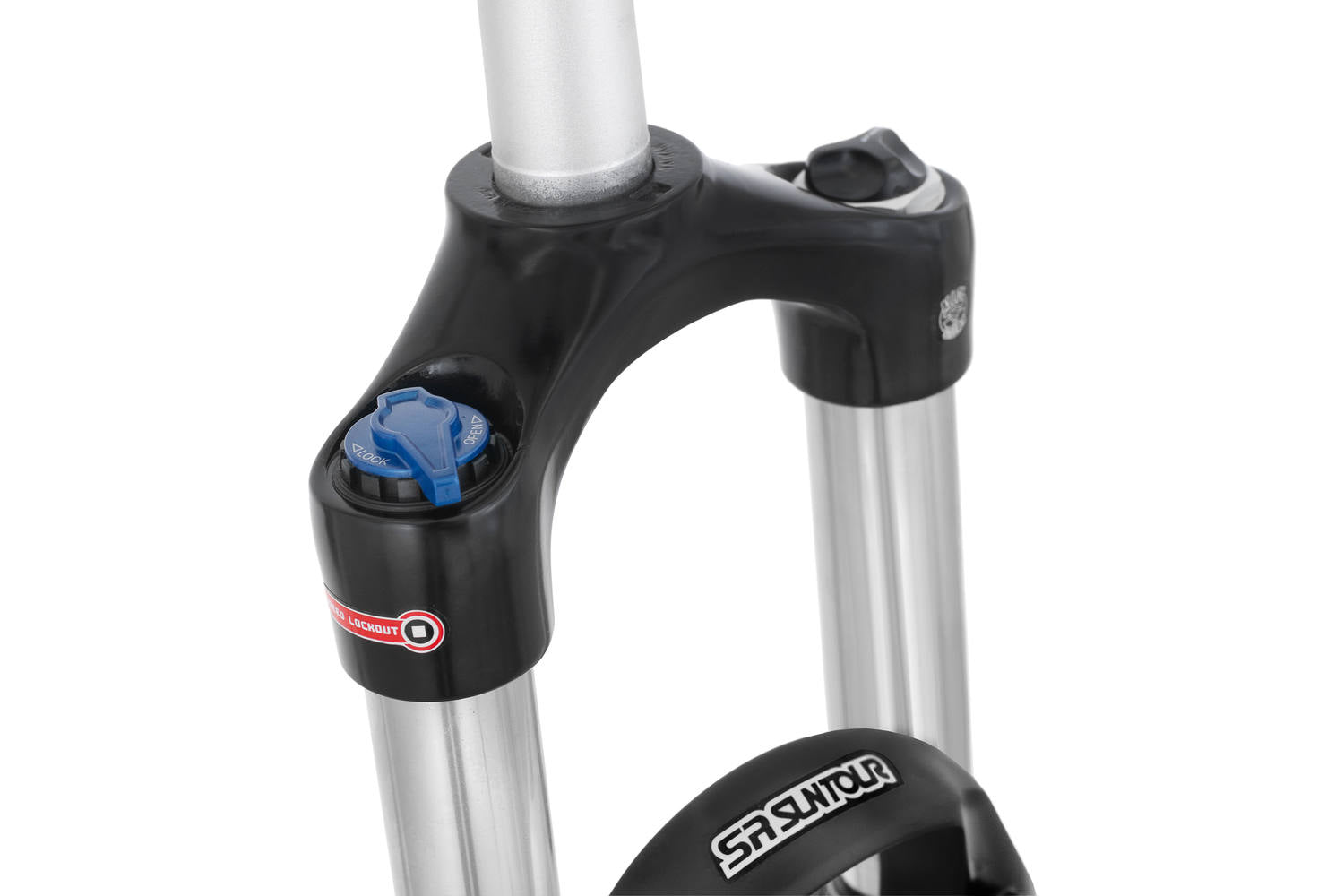 Sr suntour - xcr32-air voorvork 26 lor 100mm mat zwart