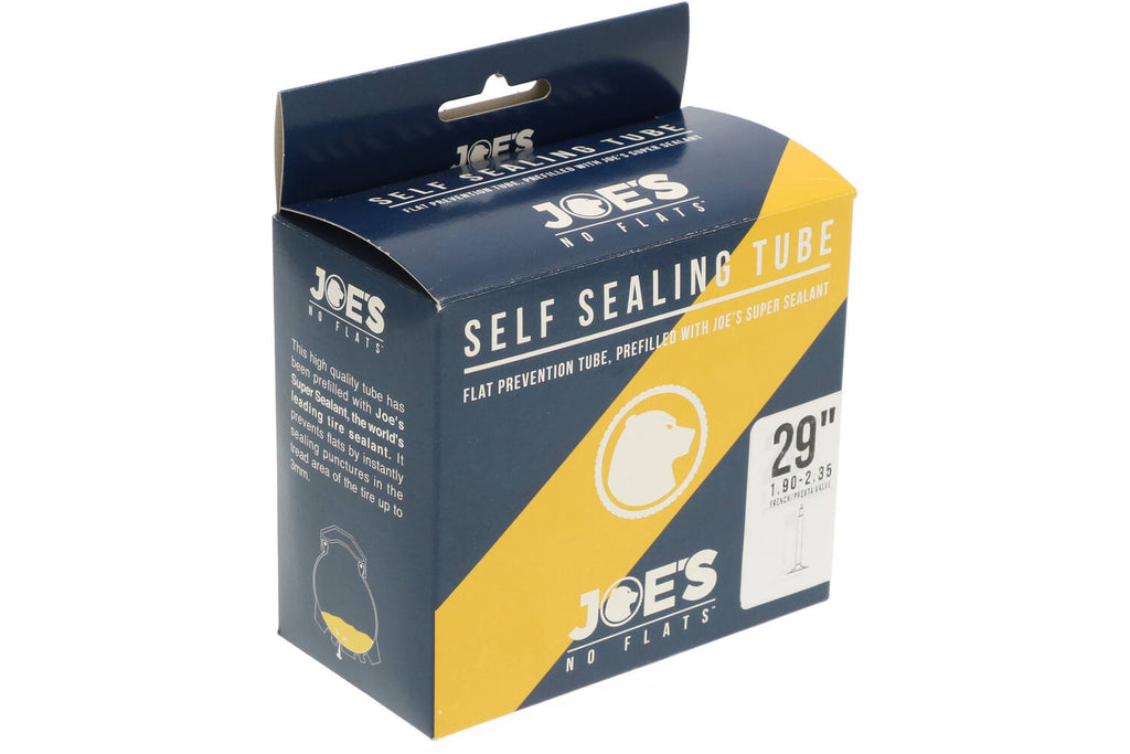 Joe's no flats Binnenband self sealing tube yellow gel fv 29x1.90-2.35