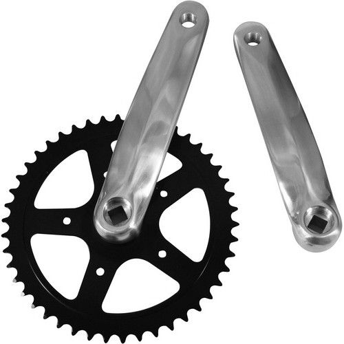 Qtcycletech Qt cycle tech crankstel 46 tands alu 1/8 + 3/32 0702773