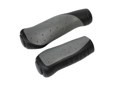 Qtcycletech Qt cycle tech handvatten 92/135 mm grijs-zwart blister