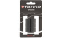 Trivio - spacer 15mm 1 1/8" aluminium zwart 3 stuks