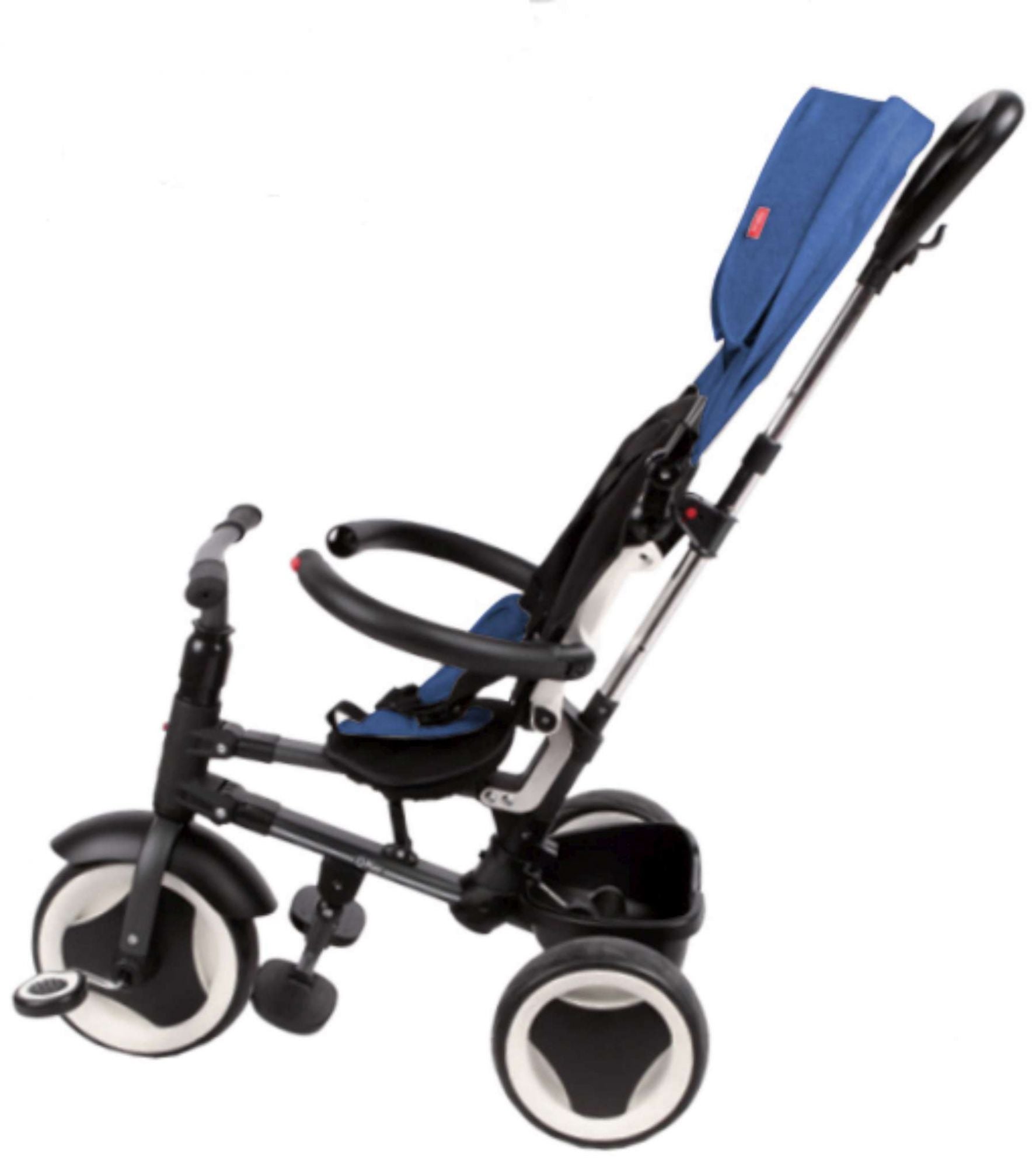 Rito Deluxe 3 in 1 driewieler Junior Zwart Blauw