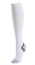 compressiesokken heren nylon wit mt 39-42