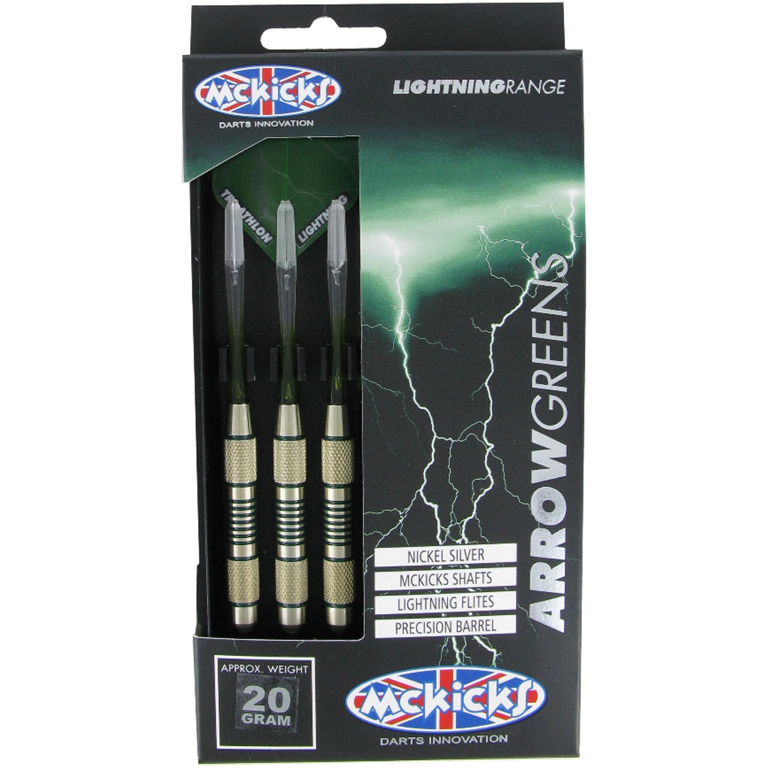McKicks Arrow Greens Silver 20