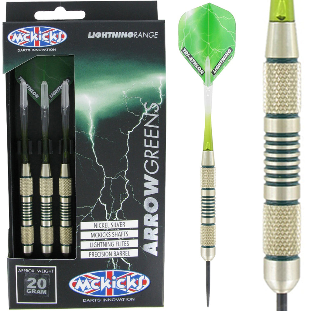 McKicks Arrow Greens Silver 20