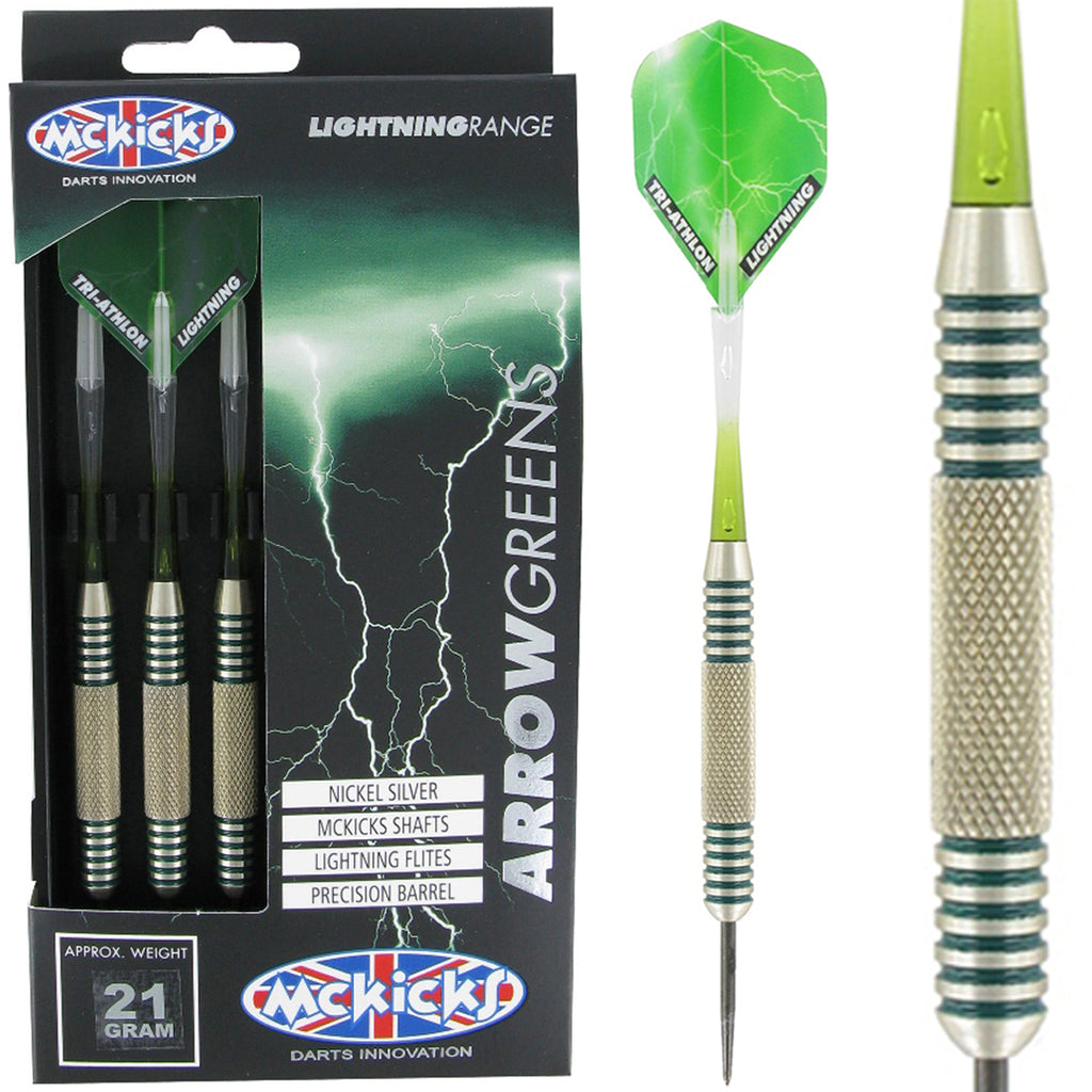 McKicks Arrow Greens Silver 21