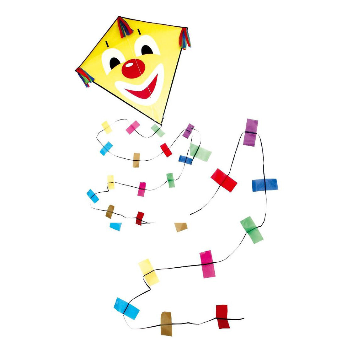 Rhombus vlieger clown medium
