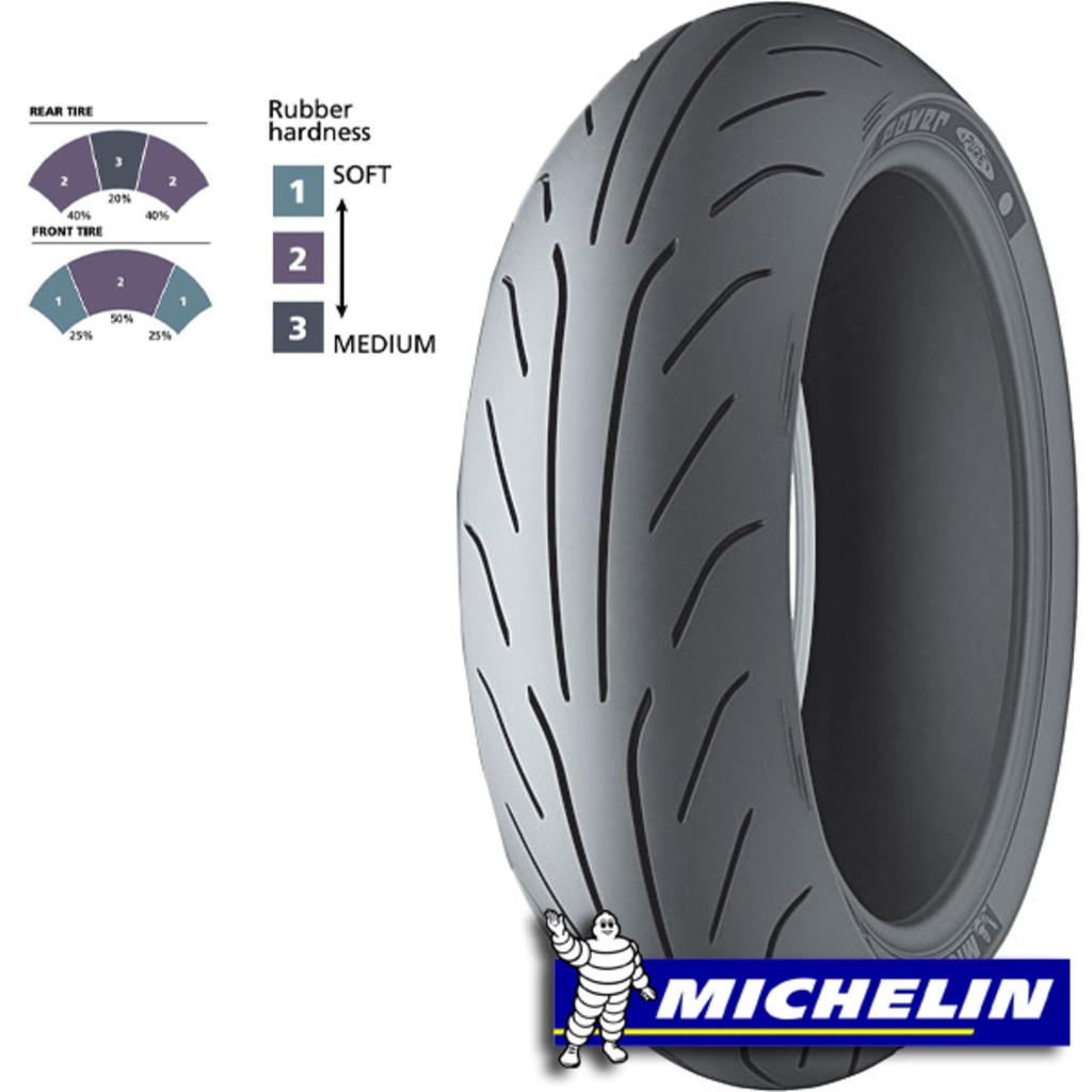 Michelin buitenband power pure sc tyre pow.pure sc 140 60-13 tl 57p rear