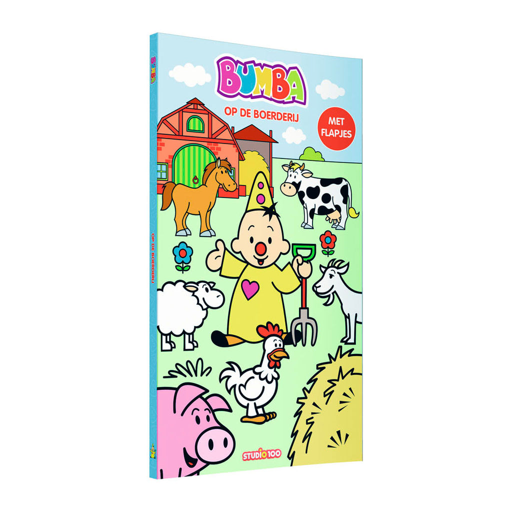 Bumba Kartonboek met Flapjes - Op de Boerderij