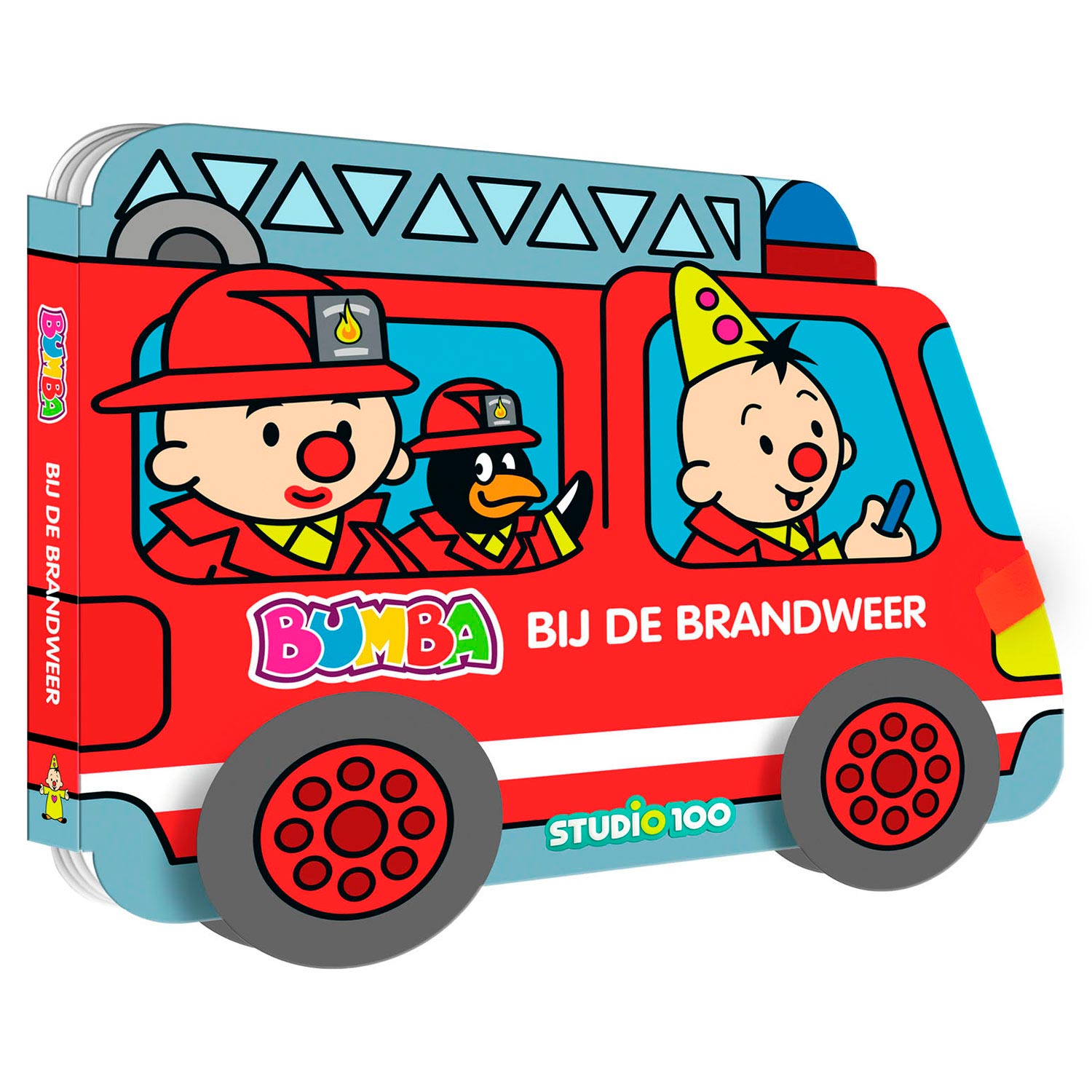 Studio 100 Leesboek junior 15 x 20 cm karton rood
