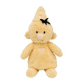 Bumba knuffel fluffy pluche - geel, 35cm
