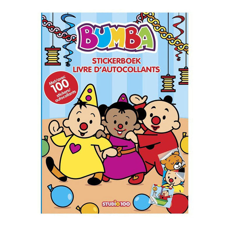 Studio 100 bumba stickerdoeboek verjaardag